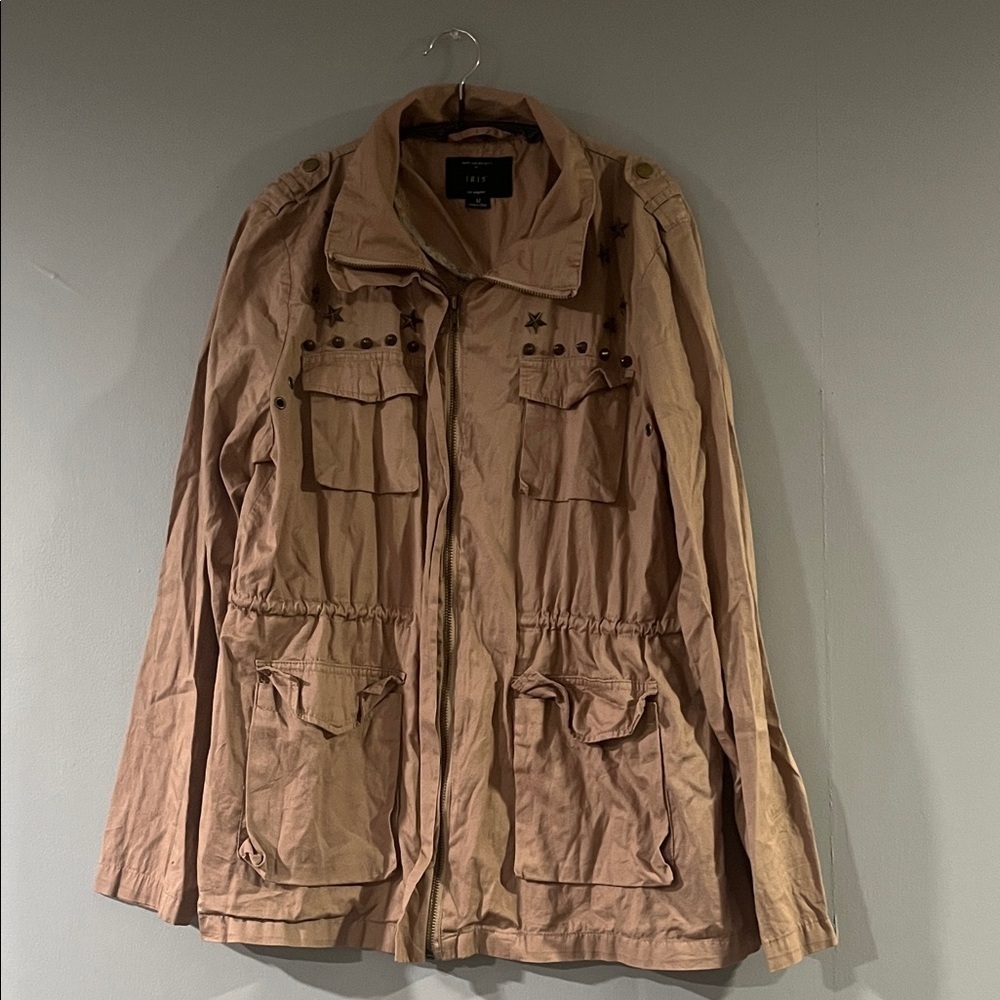 Iris Tan Jacket Size Medium